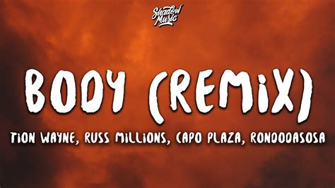 body remix lyrics capo plaza